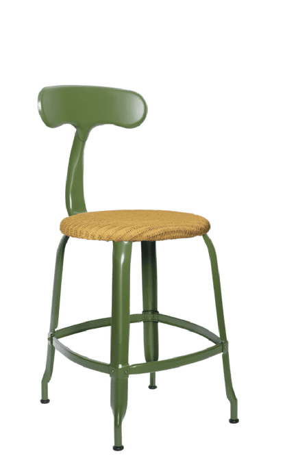 Nicolle® Loom & Metal Side Chair-Contract Furniture Store for hospitality, leisure & commercial projects