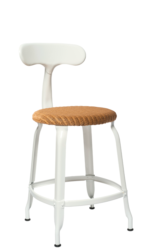 Nicolle® Loom & Metal Side Chair-Contract Furniture Store for hospitality, leisure & commercial projects