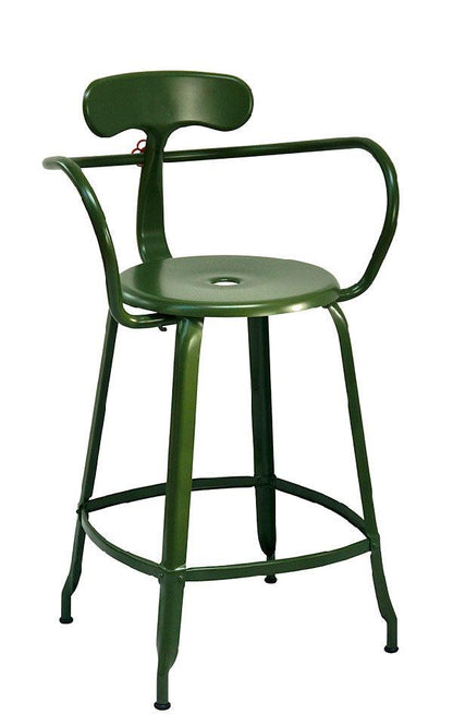 Nicolle® Metal H60 High Stool-Contract Furniture Store for hospitality, leisure & commercial projects