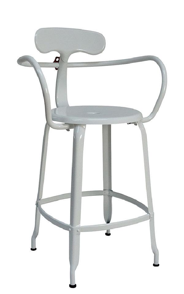 Nicolle® Metal H60 High Stool-Contract Furniture Store for hospitality, leisure & commercial projects