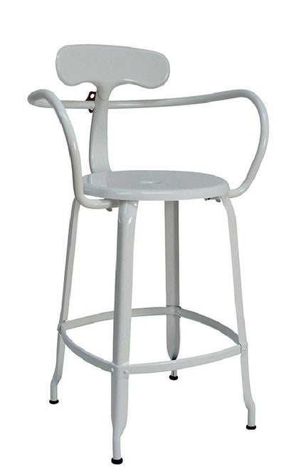 Nicolle® Metal H60 High Stool-Contract Furniture Store for hospitality, leisure & commercial projects