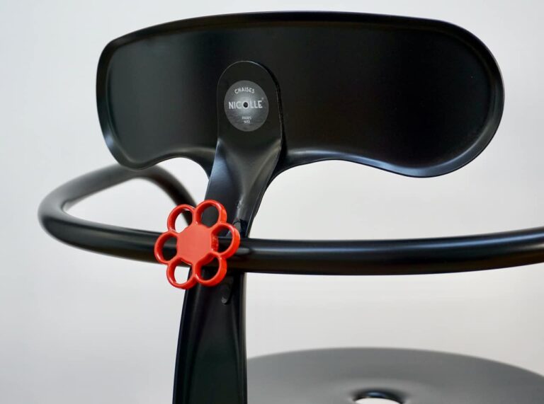 Nicolle® Metal H60 High Stool-Contract Furniture Store for hospitality, leisure & commercial projects