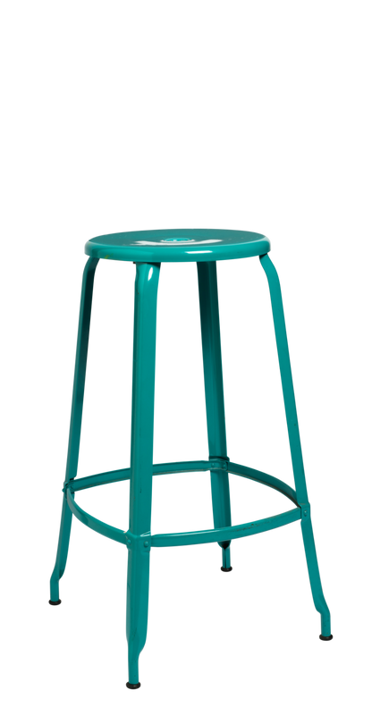 Nicolle® Metal High Stool-Contract Furniture Store for hospitality, leisure & commercial projects