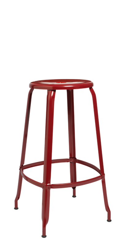Nicolle® Metal High Stool-Contract Furniture Store for hospitality, leisure & commercial projects