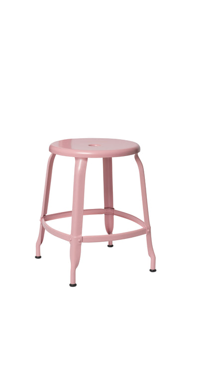 Nicolle® Metal Low Stool-Contract Furniture Store for hospitality, leisure & commercial projects
