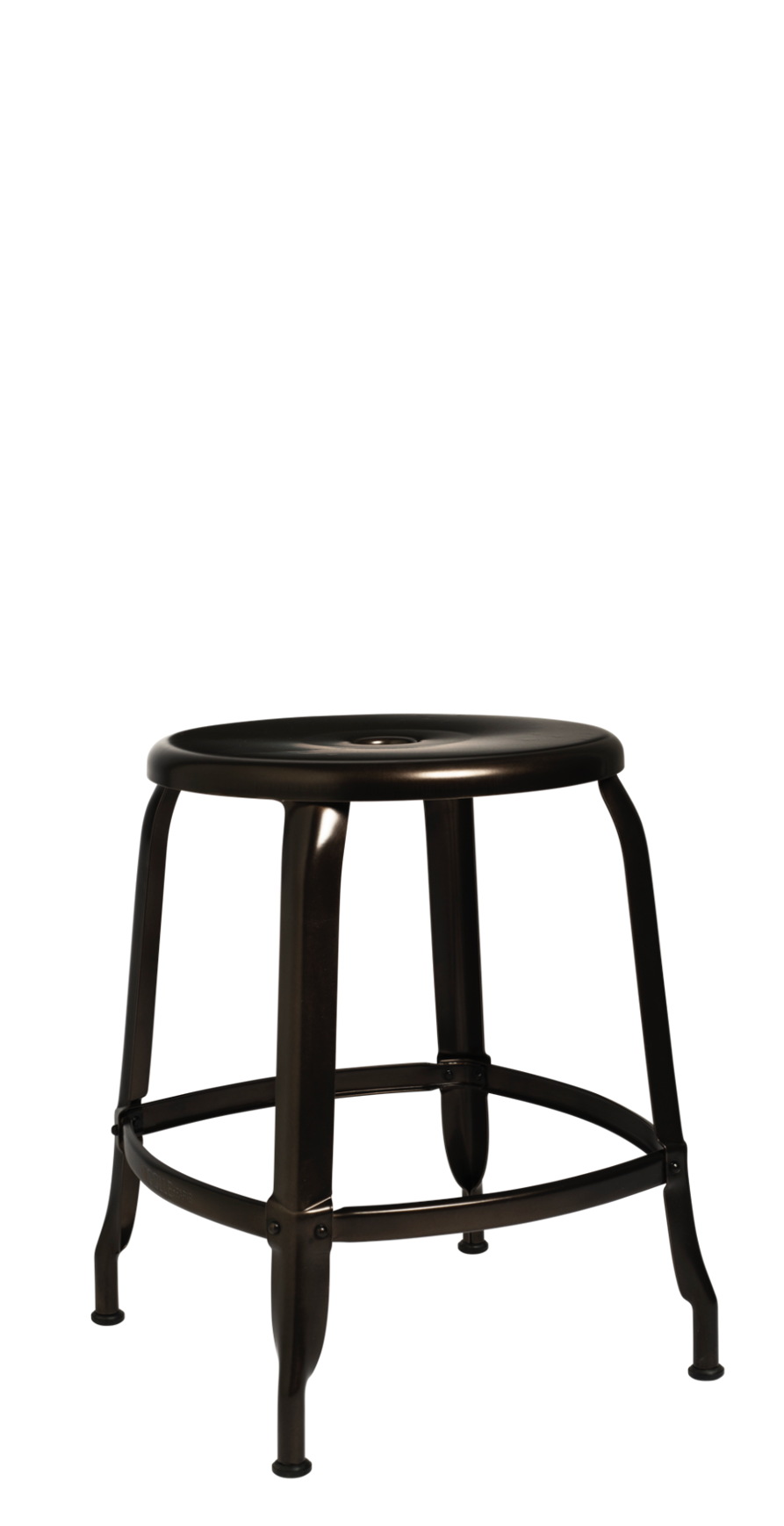 Nicolle® Metal Low Stool-Contract Furniture Store for hospitality, leisure & commercial projects