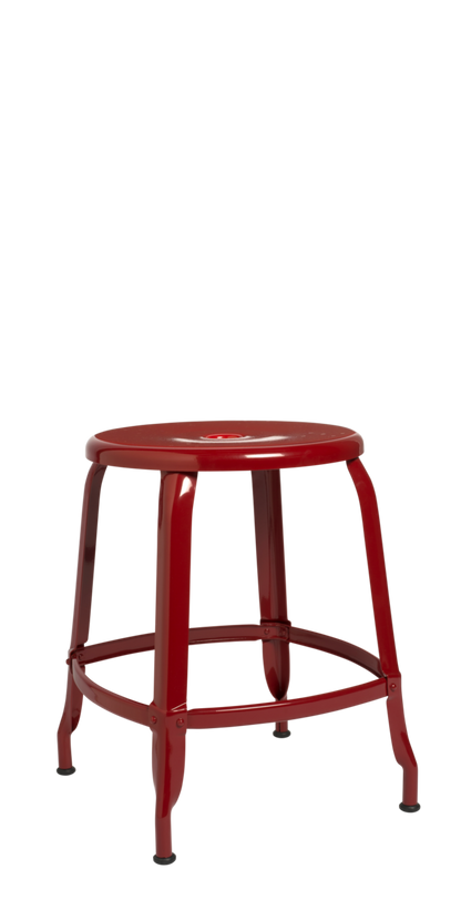 Nicolle® Metal Low Stool-Contract Furniture Store for hospitality, leisure & commercial projects