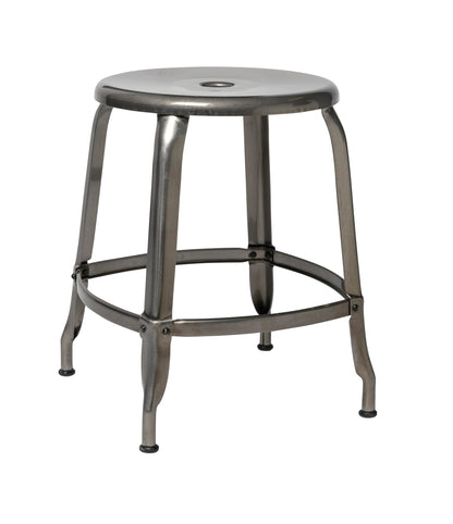 Nicolle® Metal Low Stool-Contract Furniture Store for hospitality, leisure & commercial projects