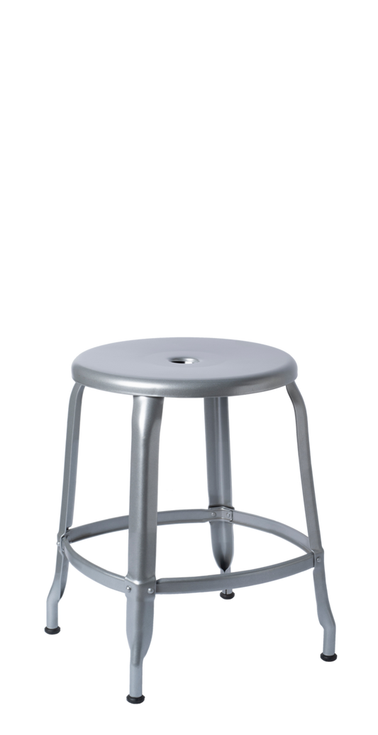 Nicolle® Metal Low Stool-Contract Furniture Store for hospitality, leisure & commercial projects