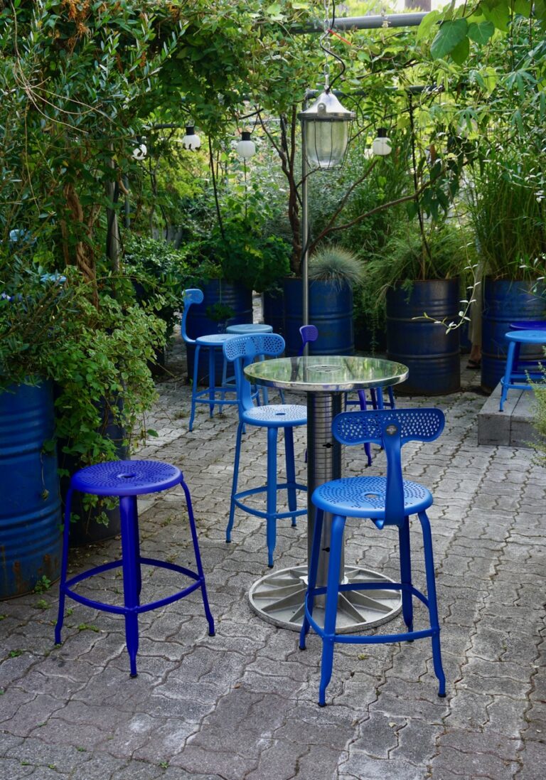 Nicolle® Outdoor High Stool-Contract Furniture Store for hospitality, leisure & commercial projects