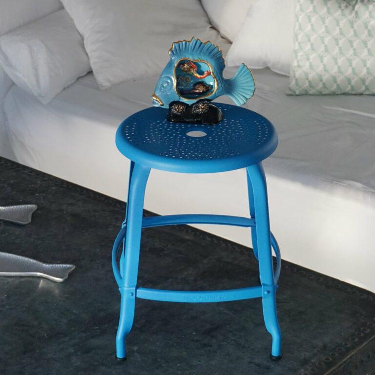 Nicolle® Outdoor Low Stool-Contract Furniture Store for hospitality, leisure & commercial projects