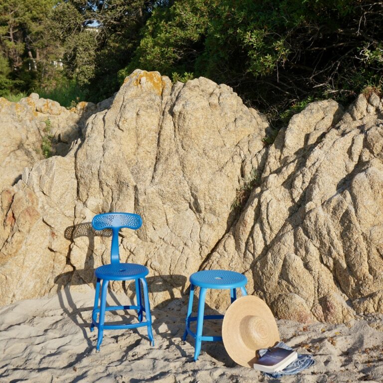 Nicolle® Outdoor Low Stool-Contract Furniture Store for hospitality, leisure & commercial projects