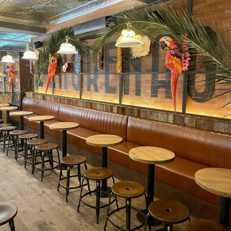 Nicolle® Wood & Metal Low Stool-Contract Furniture Store for hospitality, leisure & commercial projects