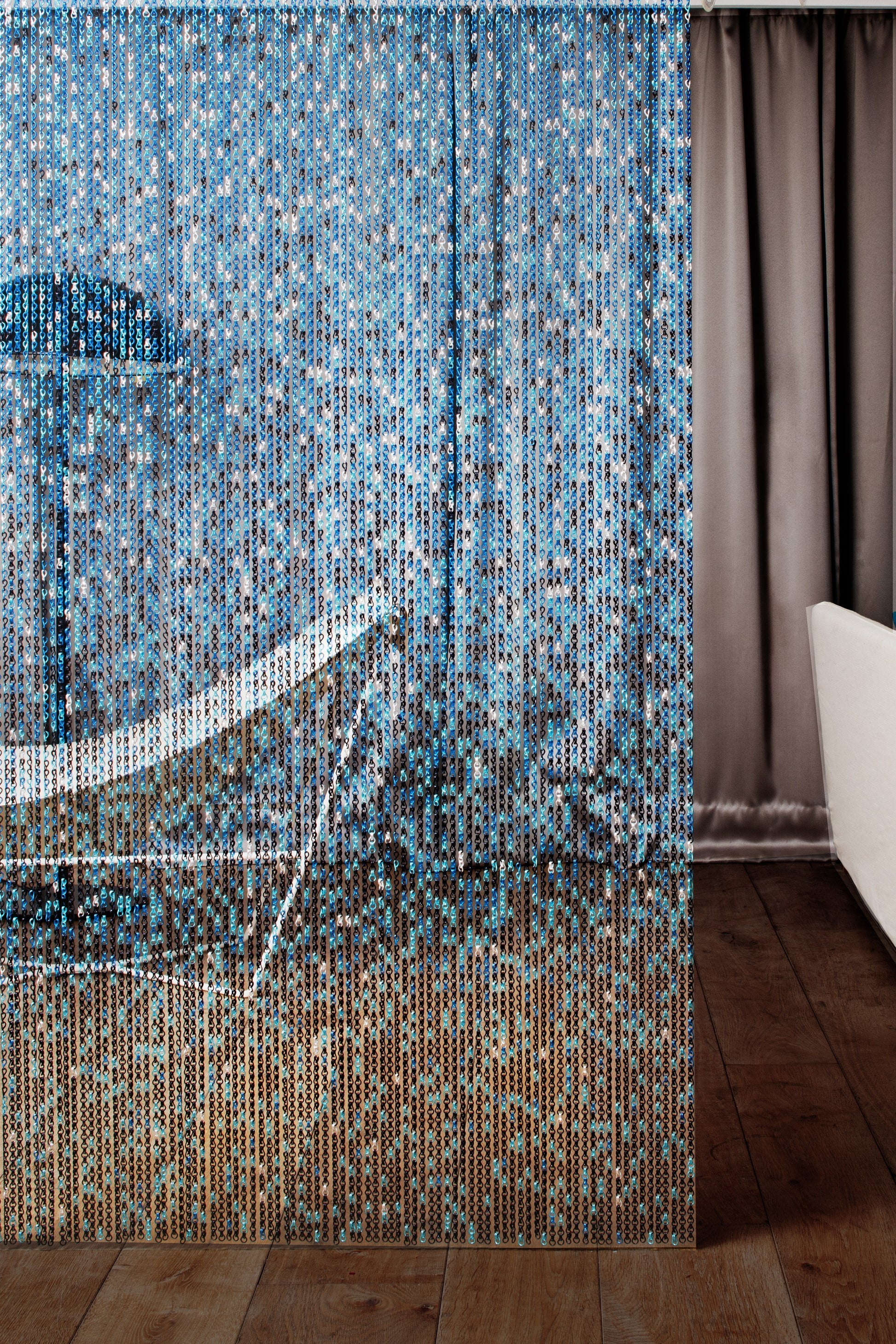 Nieva De Noche Chain Curtain Divider-Contract Furniture Store for hospitality, leisure & commercial projects