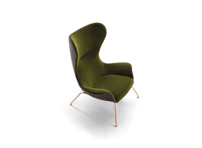 Nirvana Base 124 Wing Lounge Chair-Contract Furniture Store for hospitality, leisure & commercial projects