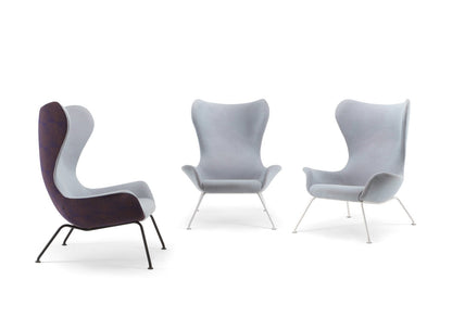 Nirvana Base 124 Wing Lounge Chair-Contract Furniture Store for hospitality, leisure & commercial projects