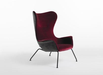 Nirvana Base 124 Wing Lounge Chair-Contract Furniture Store for hospitality, leisure & commercial projects