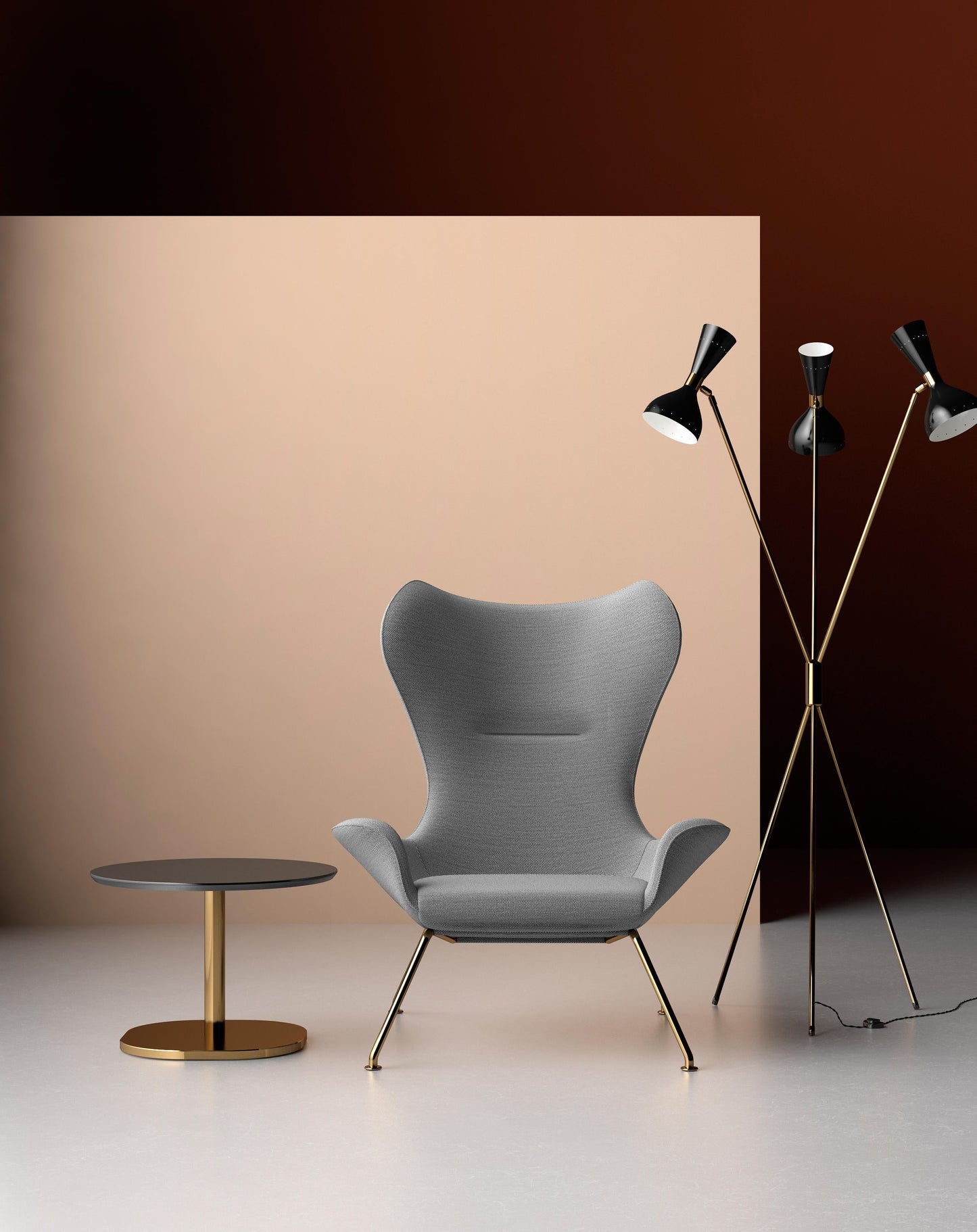 Nirvana Base 124 Wing Lounge Chair-Contract Furniture Store for hospitality, leisure & commercial projects