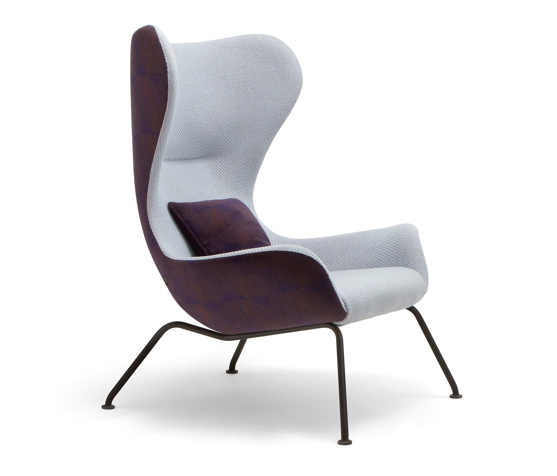 Nirvana Base 124 Wing Lounge Chair-Contract Furniture Store for hospitality, leisure & commercial projects