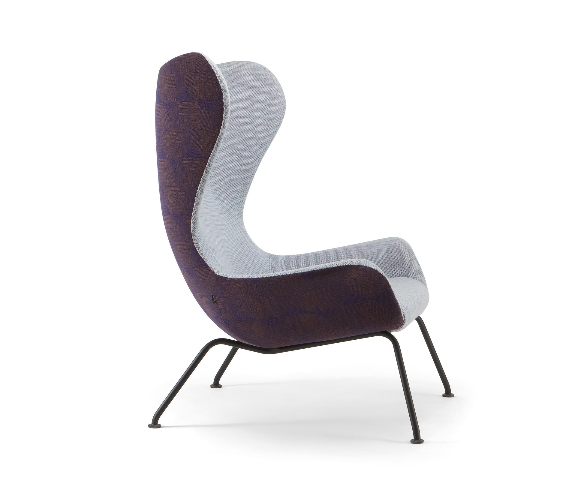 Nirvana Base 124 Wing Lounge Chair-Contract Furniture Store for hospitality, leisure & commercial projects