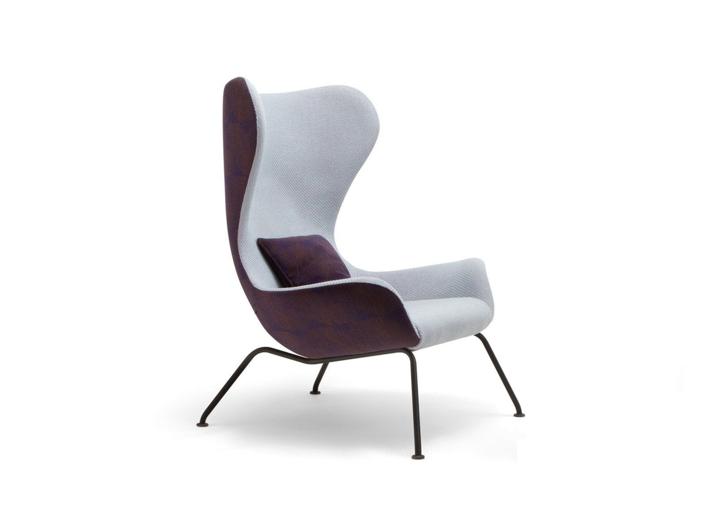 Nirvana Base 124 Wing Lounge Chair-Contract Furniture Store for hospitality, leisure & commercial projects
