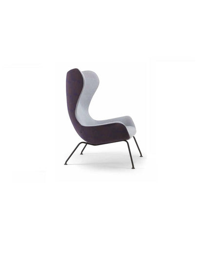 Nirvana Base 124 Wing Lounge Chair-Contract Furniture Store for hospitality, leisure & commercial projects
