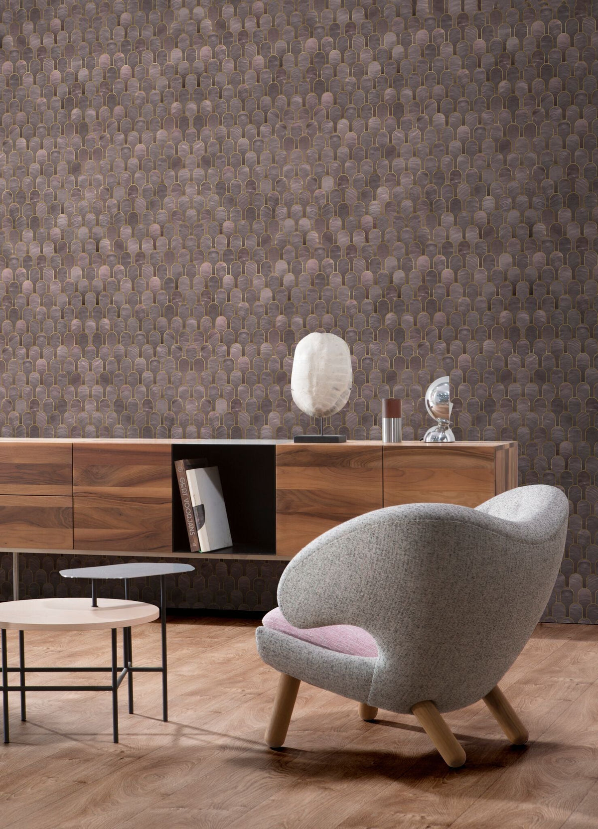 Nizwa Amethyst Wallpaper-NLXL-Contract Furniture Store