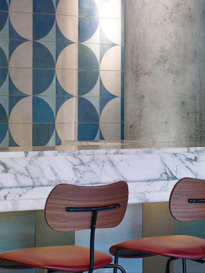 Nod Upholstered High Stool