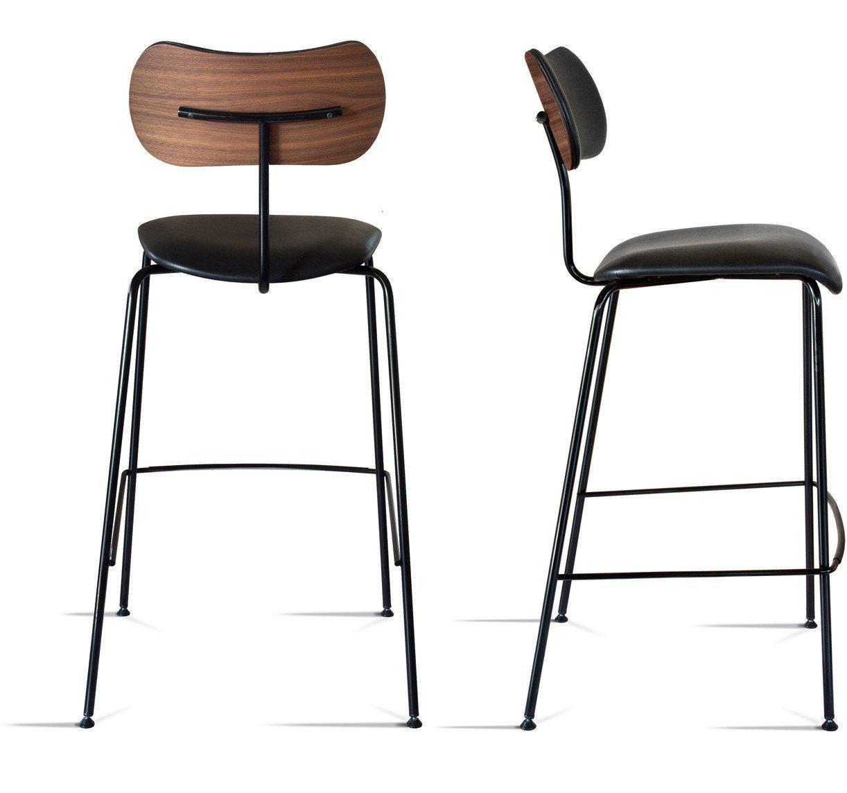 Nod Upholstered High Stool