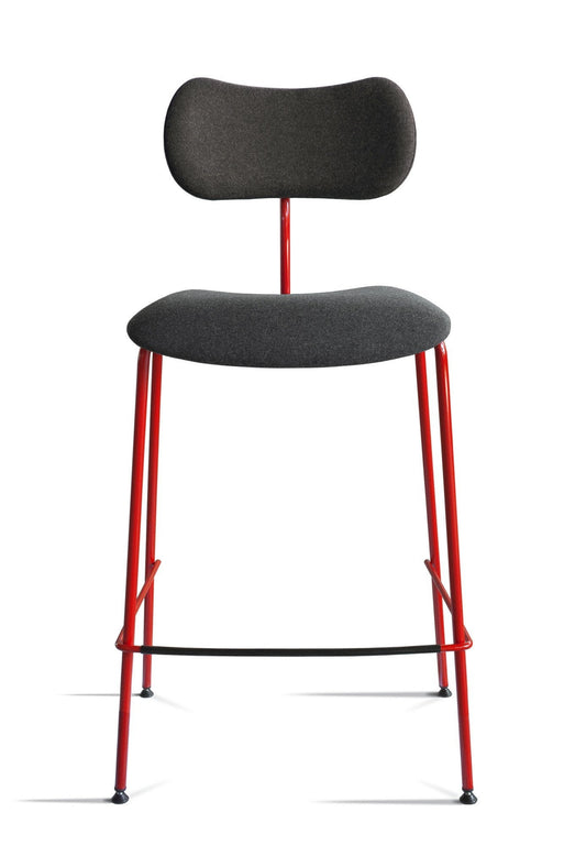 Nod Upholstered High Stool-Contract Furniture Store for hospitality, leisure & commercial projects