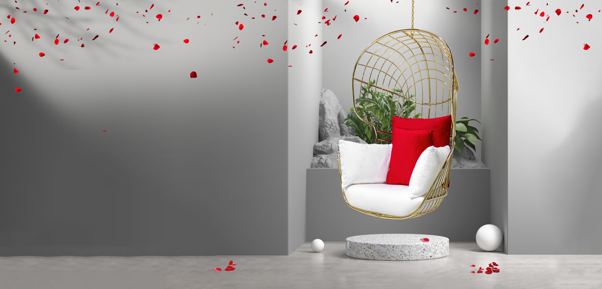 Nodo Hanging Lounge Chair-Contract Furniture Store for hospitality, leisure & commercial projects