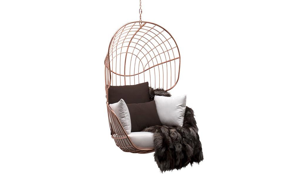 Nodo Hanging Lounge Chair-Contract Furniture Store for hospitality, leisure & commercial projects