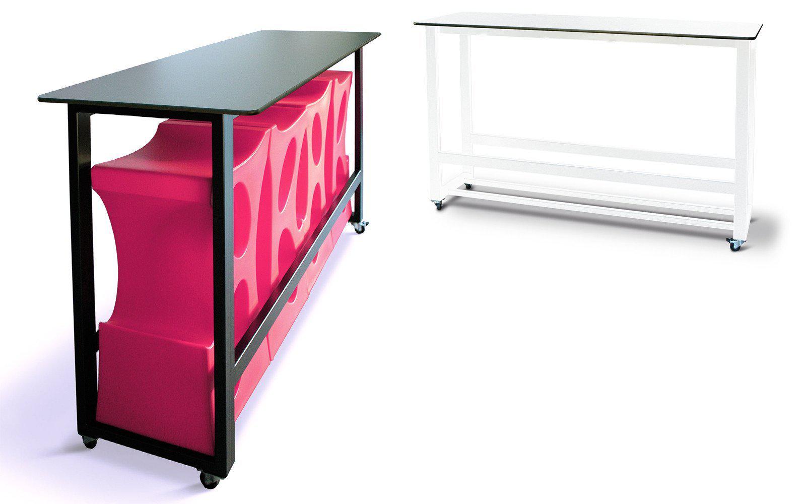 Nomad Moveable Poseur Table