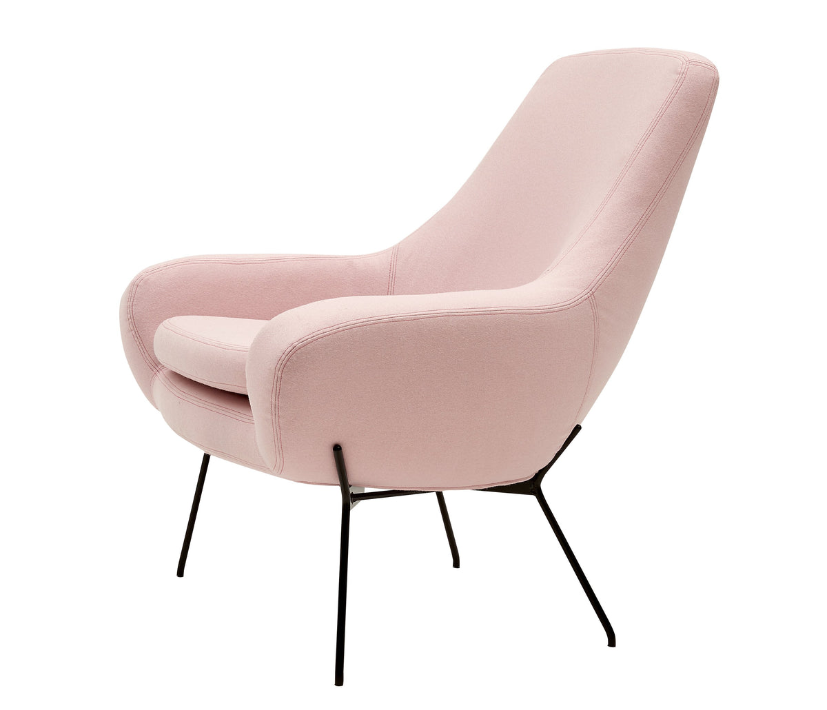 Noomi String Lounge Chair-Softline-Contract Furniture Store