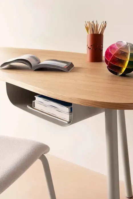 Nuage 3264 Oak Desk-Contract Furniture Store for hospitality, leisure & commercial projects