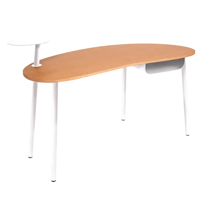 Nuage 3264 Oak Desk-Contract Furniture Store for hospitality, leisure & commercial projects