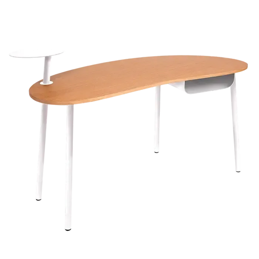 Nuage 3264 Oak Desk-Contract Furniture Store for hospitality, leisure & commercial projects