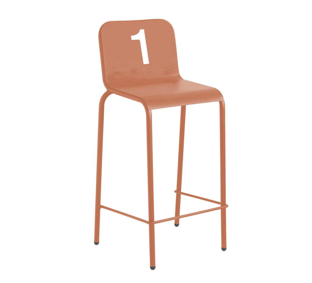 Numbers High Stool-iSi Contract-Contract Furniture Store