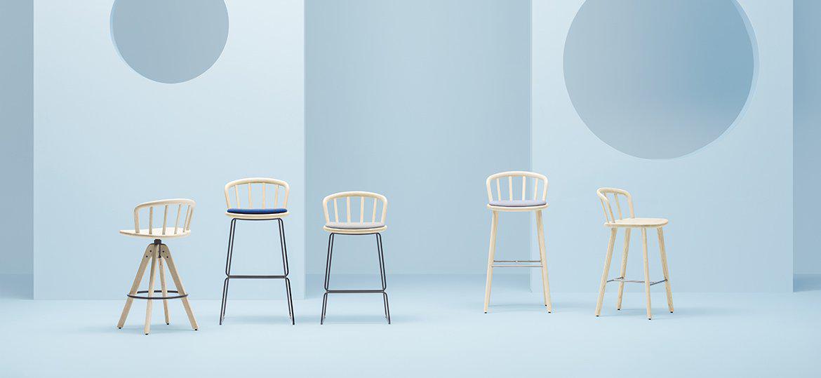 Nym 2839 High Stool-Contract Furniture Store for hospitality, leisure & commercial projects