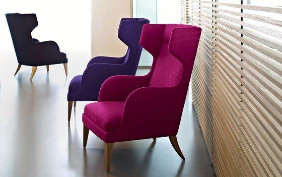 Onda Bergère Wing Lounge Chair