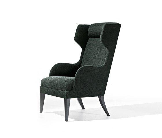 Onda Bergère Wing Lounge Chair