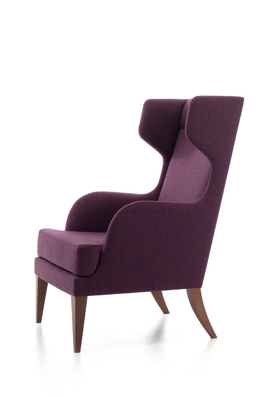 Onda Bergère Wing Lounge Chair-Contract Furniture Store for hospitality, leisure & commercial projects