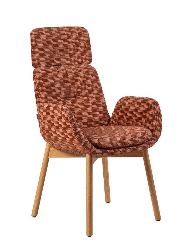 Opus High 08 Wood Side Chair