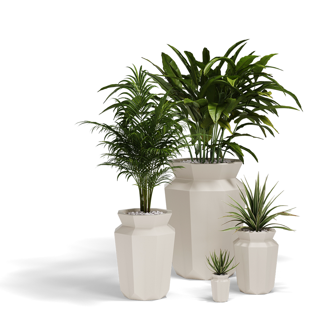 Origami Hasu Planters