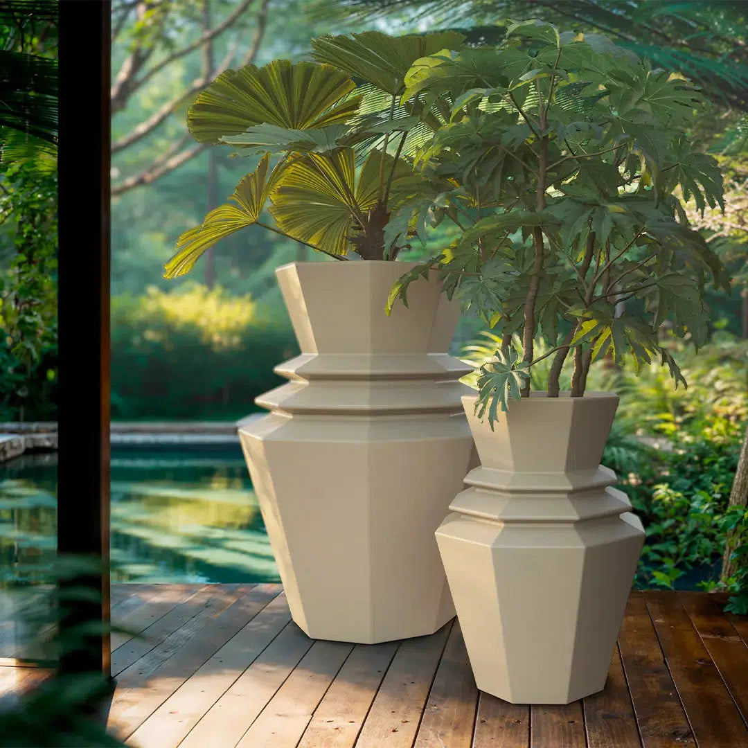 Origami Hinoki Planters