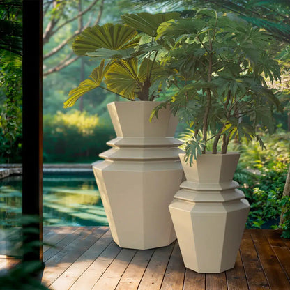 Origami Hinoki Planters