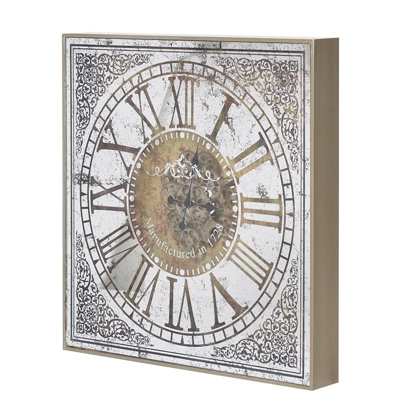 Ornate Cog Wall Clock-Coach House-Contract Furniture Store