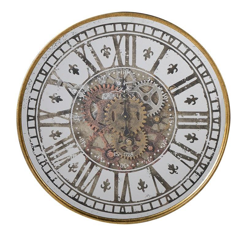 Ornate Cog Wall Clock-Coach House-Contract Furniture Store