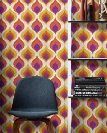 Ottoman Pattern Wallpaper-Contract Furniture Store for hospitality, leisure & commercial projects