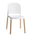 Panama Side Chair c/w Wood Legs-Gaber-Contract Furniture Store